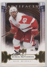 2009-10 Upper Deck Artifacts Gold /50 Henrik Zetterberg #18