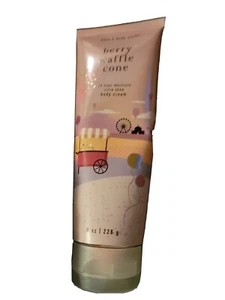 Bath & Body Works BEERE WAFFELTÜTEN Körpercreme 8 Oz. Neu - Bild 1 von 3