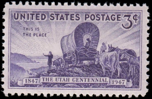 US Stamp #950 - 1947 3¢ Utah Centennial, EzGrade™ VF/XF, MNH, OG - Picture 1 of 3