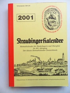 Straubinger Kalender 405. Jahrgang von 2001 - Bild 1 von 1