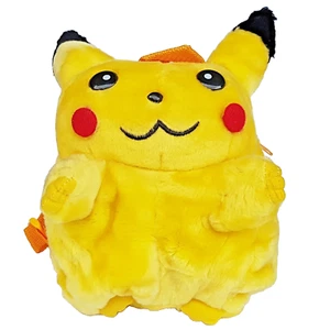 "Pokémon Pikachu Piccolo Zaino 3D Peluche" TOMY/NINTENDO da COLLEZIONE cm. 18/25 - Imagen 1 de 5