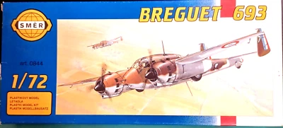 SMER n° 0844- Breguet 693  scala 1/72 - completo - Immagine 1 di 2