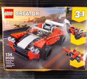 LEGO Creator 3 in 1 Sports Car 31100 Building Kit 134pcs 2020 Lego NEW - Picture 1 of 4