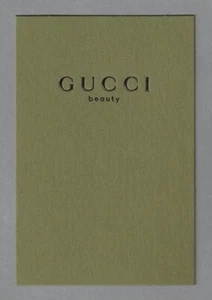 Carte  publicitaire - advertising card  -  Beauty de Gucci - Imagen 1 de 1