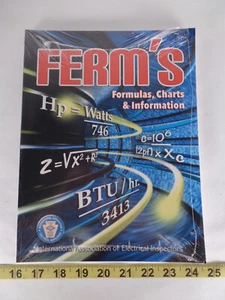 Ferm's Formulas, Charts and Information Electrical Textbook Education Book - Picture 1 of 9