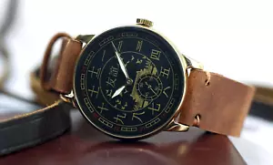 China Friendship Mechanical Watch Military Pobeda Vintage Soviet Gift - Picture 1 of 10