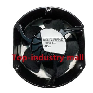 1PC NEW NIDEC D1751P24B8PP340 Inverter Cooling Fan 24V 3.4A ABB880/580 4-wire - Picture 1 of 2