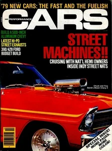 HI-PERFORMANCE CARS October 1978 NHOA 426 Hemi Chevy II 1979 new cars CC Nats - Picture 1 of 1
