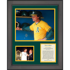 Framed Tony La Russa Hall of Fame Oakland Athletics A's 12"x15" Photo Collage