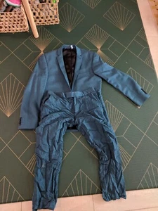 Ben Sherman Mens Suit Teal UK38/EU48 - Picture 1 of 10