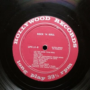 [LP ONLY] The Nation's Favorite Rock 'N Roll Hits (Hollywood Records – LPH-31) - Picture 1 of 2