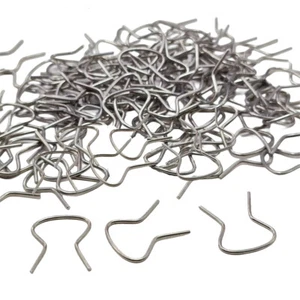 10pcs Door Window Metal Clip Crank Retainer Roll Up Winder Handle Retaining Clip - Picture 1 of 6