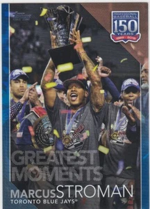 MARCUS STROMAN 2019 TOPPS UPDATE GREATEST PLAYERS BLUE PARALLEL #105-61 TORONTO - Picture 1 of 1