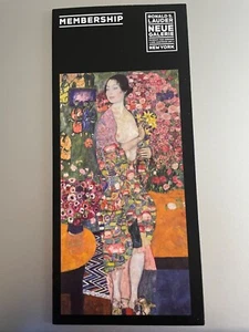 Nueva portada de folleto de membresía de Nueva York The Dancer de Gustav Klimt de Galerie - Imagen 1 de 4