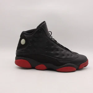 Nike Air Jordan 13 Retro Dirty Bred Men's 12 Black Basketball Sneaker 414571-003 - Picture 1 of 10