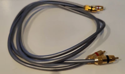 ECOSSE 'The Best Boy'   Interconnect cable pair -  1.0m RCA Phono to RCA Phono - Image 1 of 4
