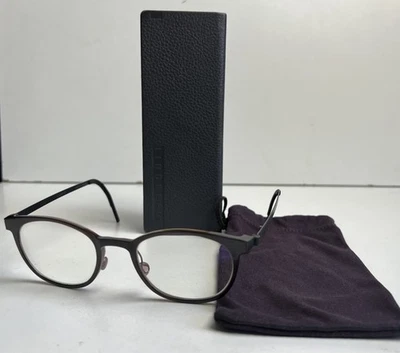 LINDBERG Buffalo Titanium 1818 Brown Eyeglasses Glasses RRP: £1,500.00 - Image 1 of 4