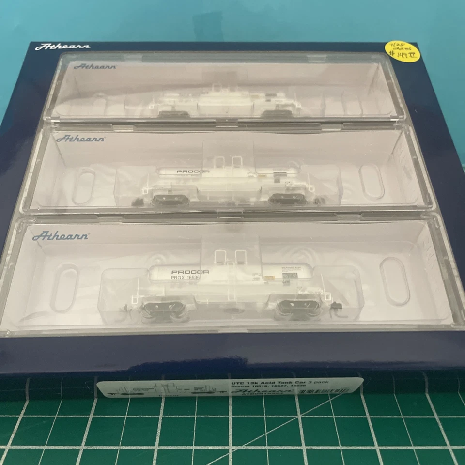 New! N-Scale ATHGN15324 UTC CID Tank Car 3-Pack$149.98 Make offer (Sealed) - Image 1 of 4