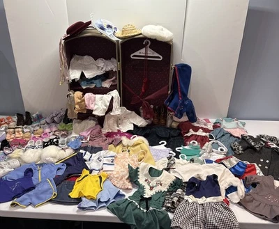 LARGE HUGE American Girl Clothing Shoes Accessories Lot + Wardrobe Trunk - Image 1 of 4
