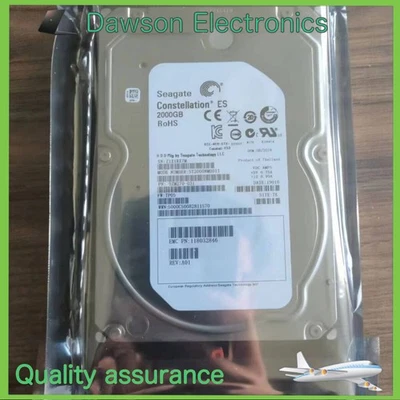 AX-SS07-020 EMC 2TB 3.5" SATA 005049059 005049025 00505006  Hard Drives - Image 1 of 4