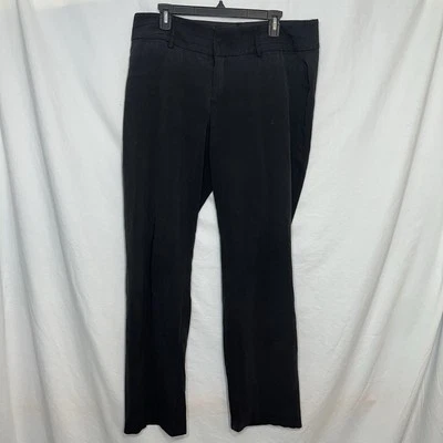 Calças sociais femininas 12 pretas de cintura alta skinny no tornozelo - Apt 9 - Imagem 1 de 4