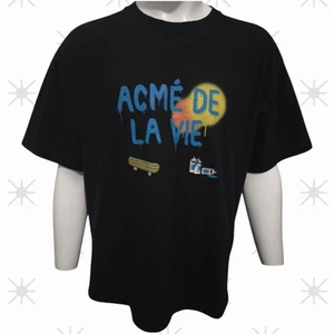 ADLV x The Simpsons | Bart Graffiti Design Black Cotton Tee Size 2/ XL - Foto 1 di 12