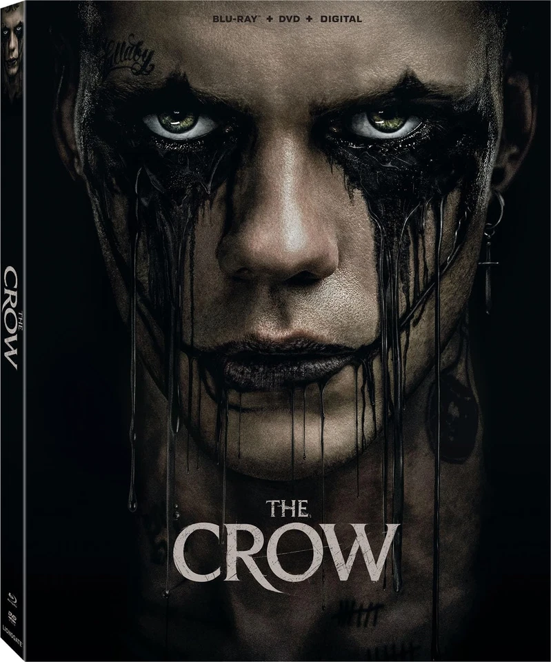 The Crow (2024) Bluray + DVD + Digital (Blu-ray) Bill Skarsgård FKA Twigs - Image 1 of 1