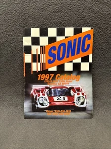 1/24 Slot Car Sonic Gears Axle to Pinion Gear Chart Gears Catalog 1997 Vintage - Picture 1 of 7