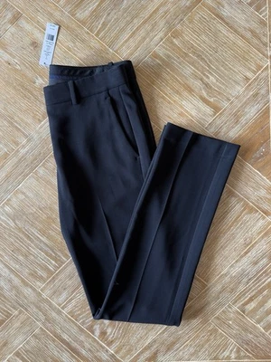Nuevo con etiquetas $285 Pantalón Theory Izelle B Admiral Crepe, Negro, Talla 4 Foto 1 de 4