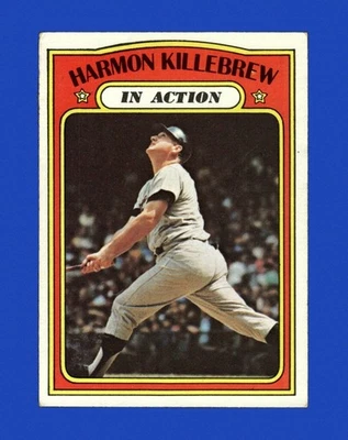 1972 Topps Set-Break #52 Harmon Killebrew Ia en muy buen estado-en muy buen estado *GMCARDS* Foto 1 de 2