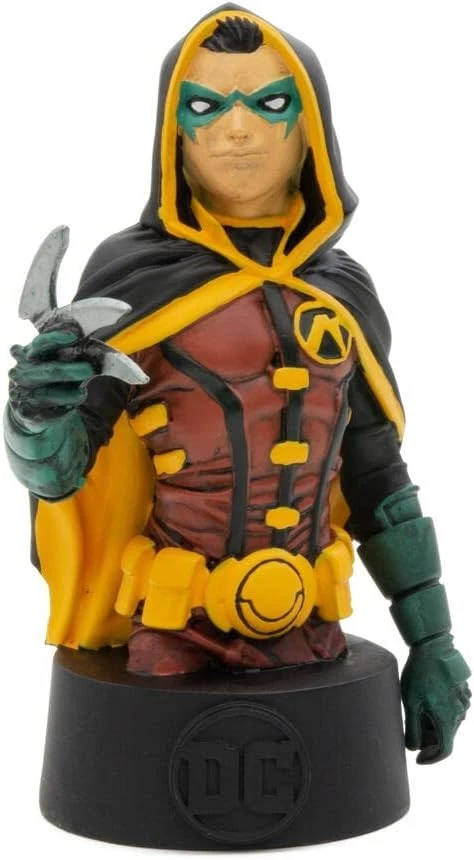 Robin Buste Métal 13cm Série Batman Universe Figurine Collection DC Eaglemoss - Photo 1/1