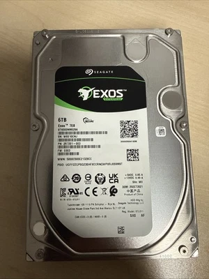 Seagate Exos E 78E 6TB 512e 12Gb/s SAS ST6000NM029A **** 4 Stück - Bild 1 von 2
