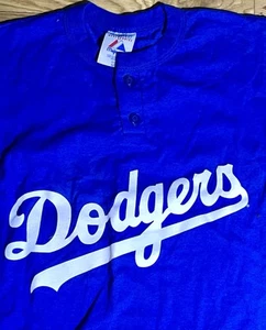 New YOUTH LOS ANGELES DODGERS 8 MLB BLUE JERSEY T-SHIRT Shirt Size M Medium NWOT - Picture 1 of 15