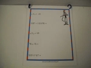 Dr. Seuss Mathe Mittelschule Voralgebra Aktivitätsset laminiert brandneu! - Bild 1 von 8