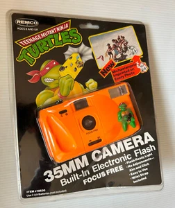 CÁMARA DE 35 MM TORTUGAS NINJA MUTANTES ADOLESCENTES (1990 juguetes Remco) -- SELLADA - Imagen 1 de 6