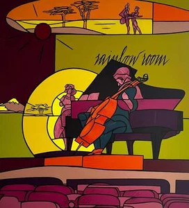 Rainbow room Valerio Adami Opera SERIGRAFIA Ed. Limitata Pop Art Espressionismo - Imagen 1 de 1