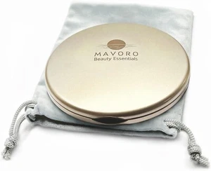 Magnifying Compact Mirror for Purses 1x/10x Magnification – Double Sided Travel - Picture 1 of 8