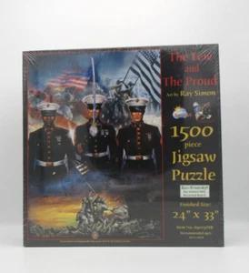 I pochi e gli orgogliosi puzzle 1500 pezzi arte di Ray Simon - Foto 1 di 3