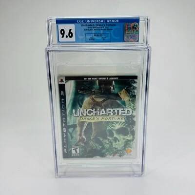 Uncharted: Drake's Fortune - PS3 Sony 2007 Sellado NUEVO Candian NFR CGC 9.6 A+ Foto 1 de 4