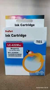 Cartuccia Compatibile Brother LC-422XLM Magenta 1500 pagine - Foto 1 di 1