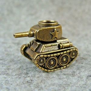 Messing Perlen Tank Form Lanyard Perle EDC Messer Paracord Perlen DIY Armband Perlen - Bild 1 von 8