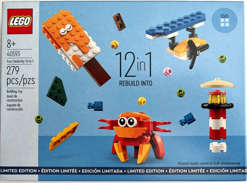 LEGO FUN CREATIVE 12 EN 1 #40593 PROMO SELLADO DE FÁBRICA Foto 1 de 1