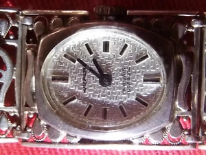 Armbanduhr in Silber Vintage 19 cm sehr filigran gearbeitet - Bild 1 von 8
