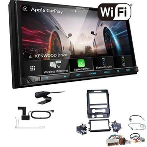 Kenwood Autoradio WiFi CarPlay Android Auto DAB+ für Ford F150 ab 2009 schwarz - Bild 1 von 6
