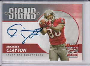 Autógrafo Michael Clayton 2004 Bowman Signs of the Future #SFMC-Buccaneers - Imagen 1 de 2