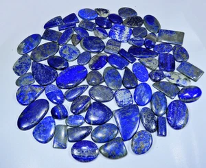 NATÜRLICHE LAPISLAZULI MISCHFORM CABOCHON LOSER EDELSTEIN GROSSHANDEL SET aB475 - Bild 1 von 5