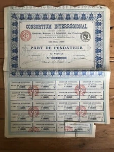 SELTEN = INTERNATIONAL CONSORTIUM (F) - Bild 1 von 1