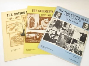 The Edison Era Photo History Illustrated General Electric (SC) Volumes 1 - 3 - Bild 1 von 10