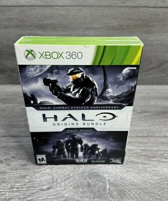 Halo Origins Bundle Xbox 360 Anniversary Edition Combat Evolved & Reach SEALED. - Image 1 of 4