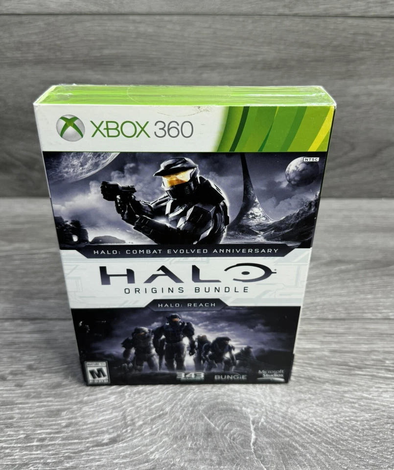 Halo Origins Bundle Xbox 360 Anniversary Edition Combat Evolved & Reach SEALED. - Image 1 of 4